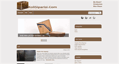 Desktop Screenshot of kolisiparisi.com
