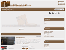 Tablet Screenshot of kolisiparisi.com